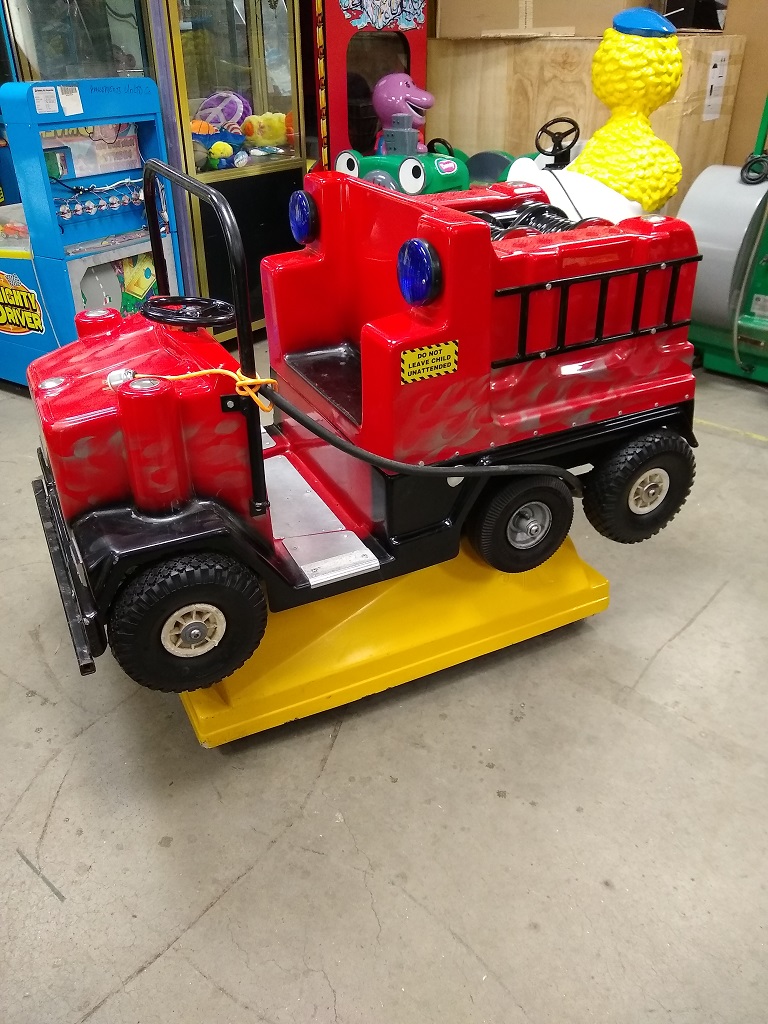 kiddie ride fire truck