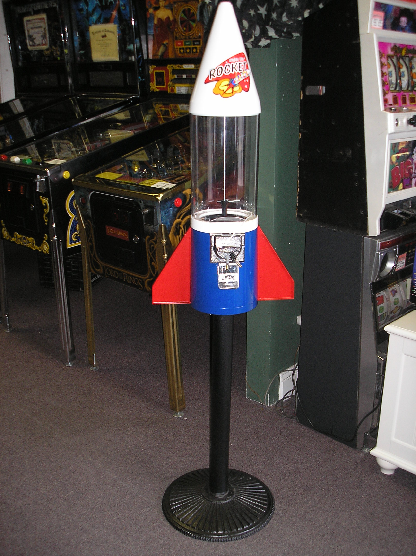 MIGHTY MITE Rocket Gumball Machine for sale - Vend Gumballs/Super Balls/Capsules ...1712 x 2288