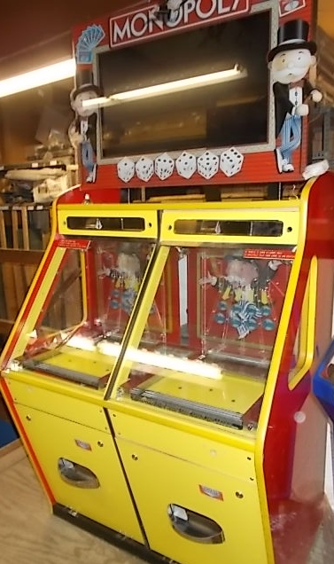 Monopoly 2 Coin Pusher Ticket Redemption Arcade Machine Game For Sale By Benchmark Coin Op Parts Etc Arcade Pinball Vending