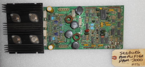 SEEBURG CD JUKEBOX AMPLIFIER PAM-2000 for SCD-1A and 1B 60 ... crane schematics 