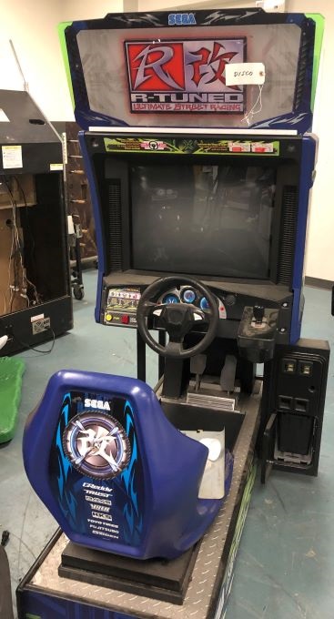 Sega R Tuned Sit Down Arcade Machine Game For Sale Street Racing