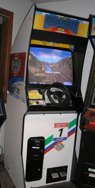 Sega Rally Championship 25 Upright Arcade Machine Game For Sale