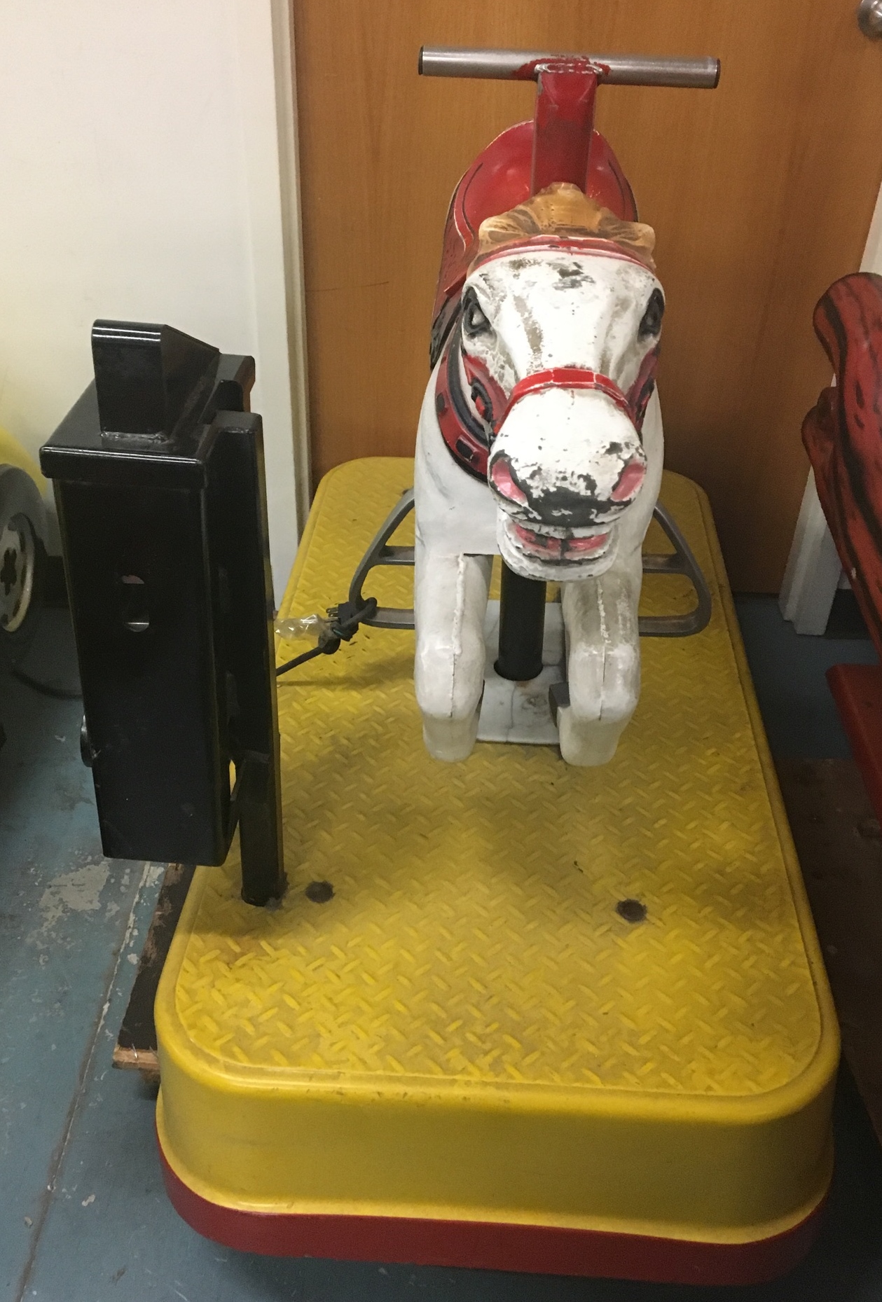 White Horse Kiddie Ride For Sale