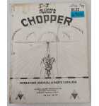 ALLIED CHOPPER Arcade Game Operation Manual & Parts Catalog #6300 