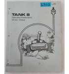 ATARI TANK 8 Arcade Game Operations, Maintenance & Service Manual #6302