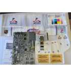 ATARI WAYNE GRETZKY'S 3D HOCKEY Arcade Game Board, HDD, Decals & Manual #9391