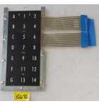 AUTOMATIC PRODUCTS 4000, 4500, 4600, 5000, 5500 Snack Key Pad Selection Membrane #8676 