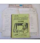 BALLY NIGHT RIDER Pinball Machine MANUAL & SCHEMATICS #6655 