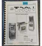 BALLY TRON Arcade Game PARTS and OPERATING MANUAL #6693 