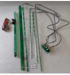 BAYTEK BIG SHOT Redemption Arcade Game PLAYFIELD LIGHT Boards Lot #9546