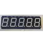 BENCHMARK Redemption Arcade Game LARGE DIGIT DISPLAY Board (2594)