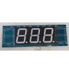  BENCHMARK Redemption Arcade Game LARGE DIGIT DISPLAY Board (2596) 