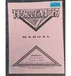 BROMLEY WHEEL'M IN Arcade Game MANUAL #6509
