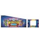 CHICAGO GAMING Monster Bash Remake Pinball LEFT SIDE #PPS-MBR-CABINET & COIN DOOR Decals #9965 