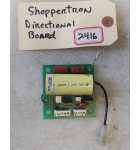 CRANE NATIONAL SHOPPERTRON Vending Machine DIRECTIONAL Board (2416) 