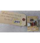 CRANE NATIONAL Snack Vending Machine DUMMY MECH POWER SUPPLY Board w FUSE #9989-659 (2417)