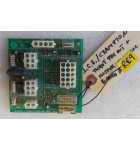 CROMPTON'S ROYAL CASINO Coin Pusher Arcade Game TICKET PAYOUT & HOPPER CONTROL Board - #138-540 (RC9)