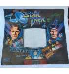 DATA EAST STAR TREK Pinball Machine FILM Translite Backbox Artwork (1115H)
