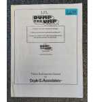 DOYLE & ASSOC. LI'L DUMP THE UMP Ticket Redemption Machine MANUAL #6677  