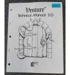 EXITY VENTURE Arcade Machine TECHNICAL Manual #6413  