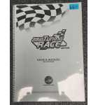 GAELCO TUNING RACE MOTION Arcade Game USER'S Manual #6813 