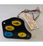 GLOBAL VR NEED FOR SPEED Arcade Game CONTROL PANEL BUTTON Assembly (2205) 