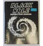 GOTTLIEB BLACK HOLE Pinball Machine INSTRUCTION MANUAL #6675 