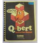 GOTTLIEB Q*BERT Arcade Game INSTRUCTION MANUAL #6739 