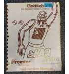 GOTTLIEB SHAQ ATTAQ Pinball Machine INSTRUCTION MANUAL #6753 