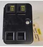 HAPP CONTROLS COIN Door w SWITCHES #7437 