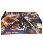 STERN HARLEY DAVIDSON 2nd Edition Pinball Machine Translite Backbox Artwork  