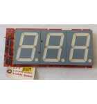 ICE 2 MINUTE DRILL Arcade Game DISPLAY Board #FB2033 (8559)