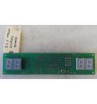 ICE CRANE Redemption Arcade Game DISPLAY Board #CG-032B (2554) 