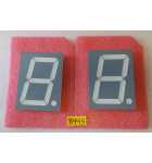 ICE MAJOR LEAGUE BASEBALL Arcade Game DISPLAY Boards - Lot of 2 #8445