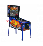 JERSEY JACK DIALED IN LE Pinball Machine Game LEFT SIDE Cabinet Decal #61-00007-01 (7139) - DEFECTS 