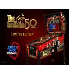 JERSEY JACK PINBALL THE GODFATHER LE Limited Edition Pinball Machine for sale