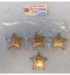 JERSEY JACK TOY STORY Pinball WOODY SHERIFF BADGE MAGNETS - Signed (2052) 