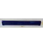 JERSEY JACK WILLY WONKA Pinball METALLIC BLUE LOCKDOWN BAR #10-005027-09 (6941) 