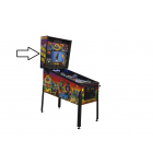 JJP GUNS 'N ROSES STANDARD Pinball Machine Game HEAD DECAL for sale 