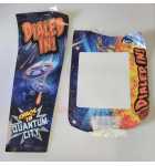 Jersey Jack DIALED IN Pinball HEAD Decal #61-006007-01 & COIN DOOR Decal #61-003007-00 (2305) 