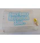 KONAMI BEMANI DANCE DANCE REVOLUTION SOLO Arcade Game PLEXIGLASS MARQUEE #9045 