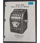 METRO MACHINE JOKERS WILD Arcade Game Parts & Service Manual #6486 