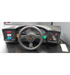 MIDWAY CRUIS'N WORLD Arcade Game STEERING CONTROL PANEL ASSEMBLY #9896 