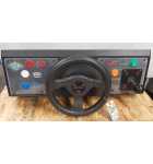 MIDWAY CRUIS'N WORLD Upright Arcade Game STEERING CONTROL PANEL ASSEMBLY (2227) 