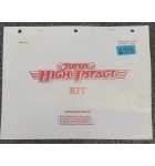 MIDWAY SUPER HIGH IMPACT KIT Arcade Game OPERATIONS MANUAL #6715