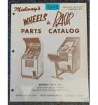 MIDWAY WHEELS & RACER Arcade Game PARTS CATALOG #6659 