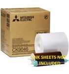 MITSUBISHI Electric 6" Wide Paper Roll for 600 Photos, Size: 10x15 (4x6") Model CK9046 (7062) 