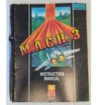 MYLSTAR M.A.C.H. 3 Arcade Game INSTRUCTION MANUAL #6686 