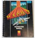 MYLSTAR M.A.C.H.3 Arcade Game INSTRUCTION Manual #6443 