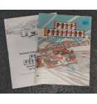NAMCO POLE POSITION Arcade Game OPERATION, MAINTENANCE and SERVICE Manual & SCHEMATICS PACKAGE #6811  